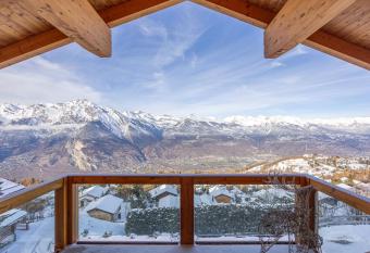 Ciel Etoil   - Magnifique Chalet, 14 personnes - vue incroyable has Balcony rooms