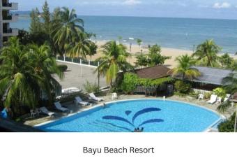 Bayu Beach Resort Port Dickson 2room unit allows 18 year olds to book a room