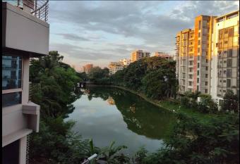 Lake View Uttara Secured Peaceful AC Near Airport with Free Lift + Car Parking has Balcony rooms