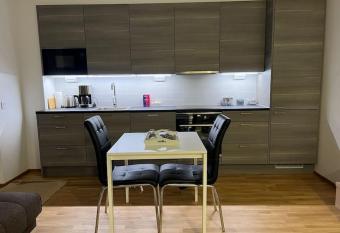 Modern city apartment nearby Airport has Balcony rooms