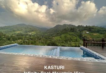 TUAH AND KASTURI D MANGGIS JANDA BAIK PRIVATE SWIMMING POOL MAGNIFICENT HILL VIEW 2 Different unit has Balcony rooms