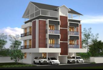Happy Living Service Apartment Edappally has Balcony rooms