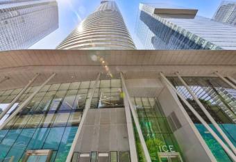 Entire 1 bedroom condo + den downtown Toronto has Balcony rooms