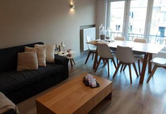 2 bedrooms appartement with city view balcony and wifi at Knokke Heist has Balcony rooms