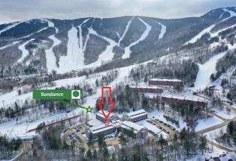 Sunday River Ski In Ski Out Mountain View Condo with Hot Tub Pool and Sauna! has Balcony rooms