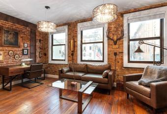 Art Deco Mansion with Roof Deck OTR Bank Building has Balcony rooms