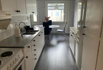 Large rental unit in V  ster  s has Balcony rooms