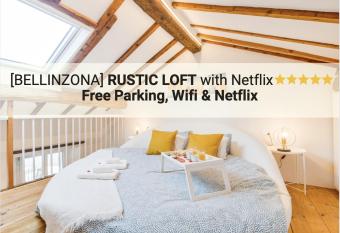 [Bellinzona] Rustico Loft a 5 Stelle con Netflix has Balcony rooms