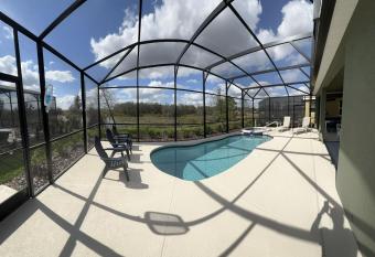 Stunning 5Bd w/ Pool Close to Disney @ Solterra 7829 has Balcony rooms