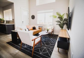 Brand new 2-bedroom townhouse with attached garage allows 18 year olds to book a room