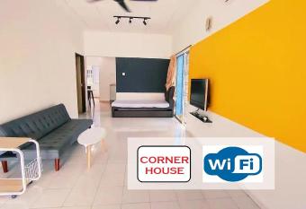 Indahpura kulai 3RM 10pax single storey near JPO, AEON has Balcony rooms