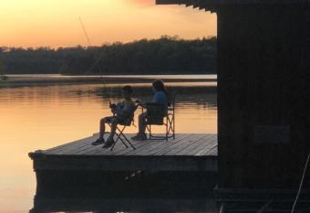 Two houses in one with beautiful lake views has Balcony rooms