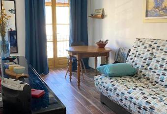 Appartement d une chambre avec vue sur la mer balcon amenage et wifi a Bastia a 3 km de la plage has Balcony rooms