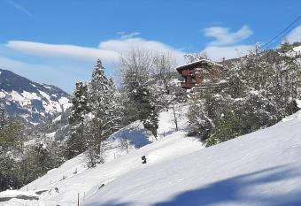Alpine cottage with exceptional view has Balcony rooms