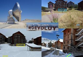 Appartement 8-10 personnes SUPERDEVOLUY Hautes Alpes REZ DE CHAUSS  E Vue panoramique 3 CHAMBRES has Balcony rooms