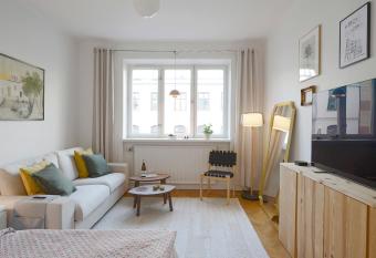 Apartment in central Stockholm has Balcony rooms