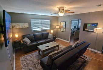 Sleeps 17, 4 baths, two kitchens, outdoor living allows 18 year olds to book a room