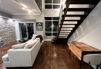 2 Storey Downtown Toronto Loft has Balcony rooms