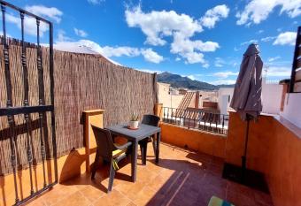 Studio at Nerja 500 m away from the beach with city view furnished terrace and wifi has Balcony rooms