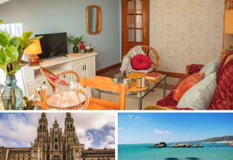 Encantador Atico Boutique con terraza Santiago Sur - Montouto has Balcony rooms