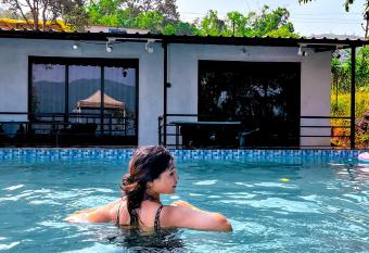 Panshet lake resort by maharashtra Camper s has Balcony rooms