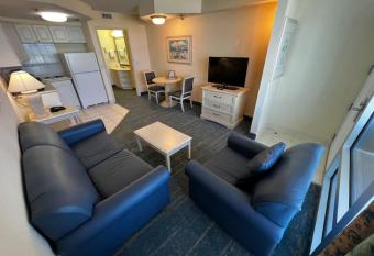 Coastal Comfort Beachfront Condo has Balcony rooms