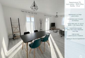 178A - T3 Tout Confort du Gond - 70 m2 has Balcony rooms