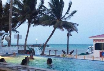 Beach Club Budget Rooms at Popeyes Caye Caulker allows 18 year olds to book a room