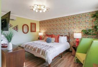 Seriously 60s Room At The Groovy Nomad Motel Near allows 18 year olds to book a room
