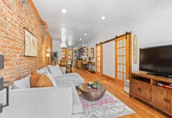 High House - urban row home near RiNo Art District allows 18 year olds to book a room