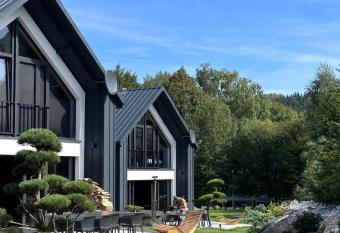 Babiog  rskie Stodo  y has rooms with a private hot tub