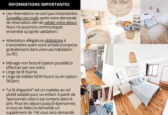 G  te Chez Bisset_2chambres 4personnes allows 18 year olds to book a room