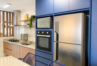 Ap   Ocian Azul Praia Grande-SP has Balcony rooms