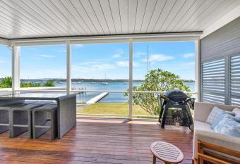 Valentine Views Lakefront Tranquility with Private Jetty has Balcony rooms