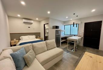 Luxury Beach Suite 1 Pool and Sunset Rooftop has Balcony rooms