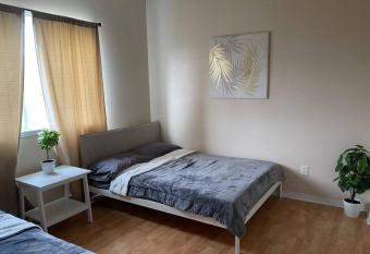 Bright 2 bedroom condo with parking on premises has Balcony rooms