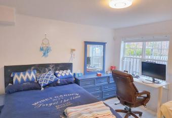 small cute basement unit allows 18 year olds to book a room