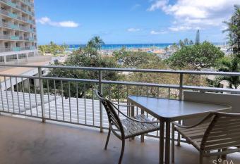 Ilikai Apt 308 Oceanview Fireworks on Fridays allows 18 year olds to book a room