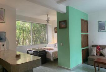 Studio with swimming pool at 12 m height over jungle has Balcony rooms