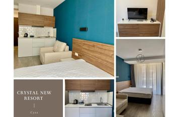 Crystal new resort has Balcony rooms