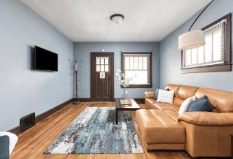 Local Flare in Trendy Irvington Getaway has Balcony rooms