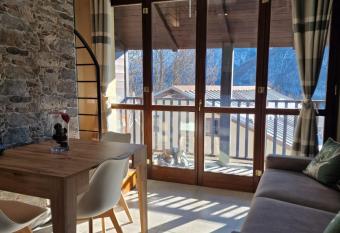 Home holidays- attico arc en ciel has Balcony rooms