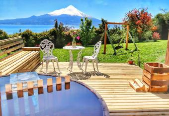 Refugio y tinajas Vientos del lago has Balcony rooms