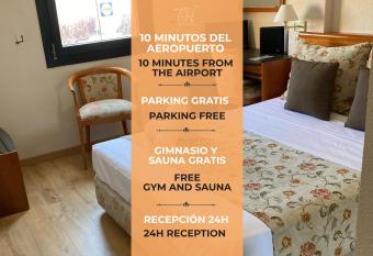 Aeropuerto Ifema Madrid Torre Hogar Premium allows 18 year olds to book a room