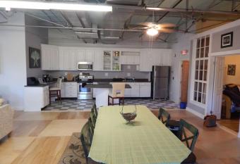 Corner loft with river views allows 18 year olds to book a room