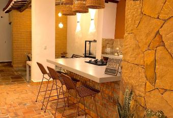 Casa Santorini Barichara Santander has Balcony rooms