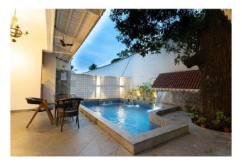 Baga Villa-Private Pool has Balcony rooms