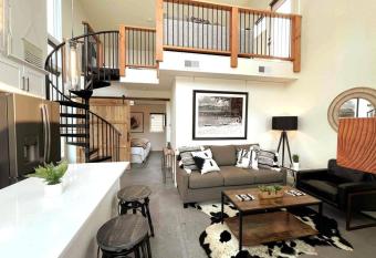 BRAND New Upscale Home- BEST location! has rooms with a private hot tub