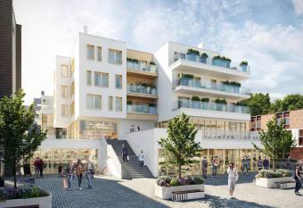 Komfortn   apartm  n A407 v centre NR, bez kuchyne, parkovisko zdarma has Balcony rooms