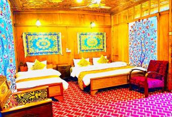 luxury new group of houseboats has rooms with a private hot tub